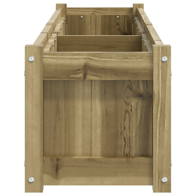 Ulkokukkalaatikko 150x31x31 cm kyllästetty mänty - Vuodevaatteet