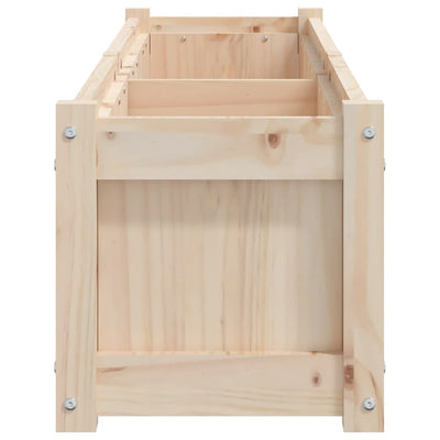 Ulkokukkalaatikko 150x31x31 cm täysi mänty - Vuodevaatteet