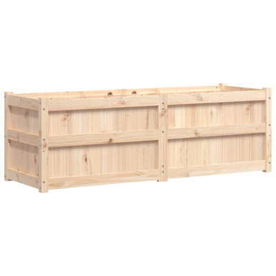 Ulkokukkalaatikko 150x50x50 cm täysi mänty - Vuodevaatteet
