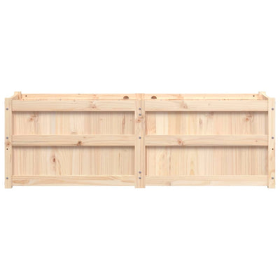 Ulkokukkalaatikko 150x50x50 cm täysi mänty - Vuodevaatteet