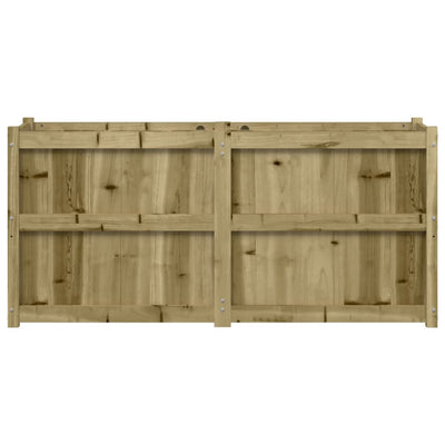 Ulkokukkalaatikko 150x50x70 cm kyllästetty mänty - Vuodevaatteet