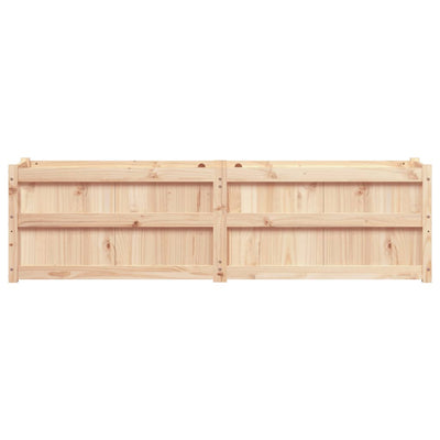 Ulkokukkalaatikko 180x50x50 cm täysi mänty - Vuodevaatteet