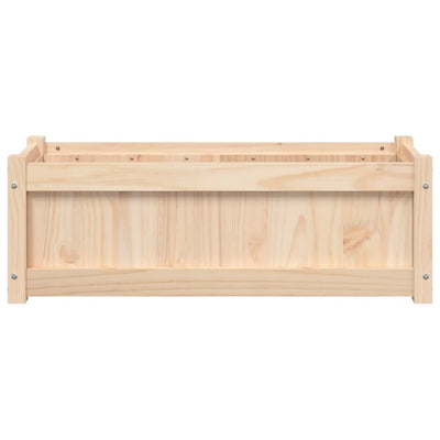 Ulkokukkalaatikko 90x31x31 cm täysi mänty - Vuodevaatteet