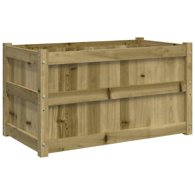Ulkokukkalaatikko 90x50x50 cm kyllästetty mänty - Vuodevaatteet
