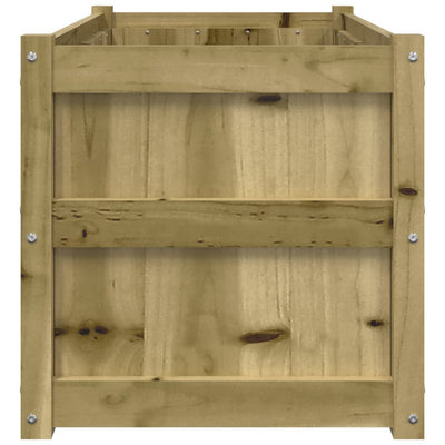Ulkokukkalaatikko 90x50x50 cm kyllästetty mänty - Vuodevaatteet