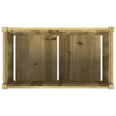 Ulkokukkalaatikko 90x50x50 cm kyllästetty mänty - Vuodevaatteet