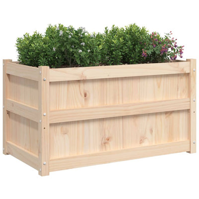 Ulkokukkalaatikko 90x50x50 cm täysi mänty - Vuodevaatteet