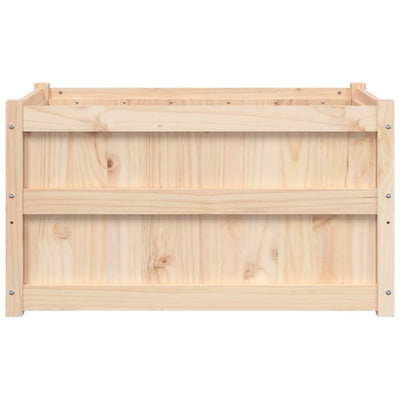 Ulkokukkalaatikko 90x50x50 cm täysi mänty - Vuodevaatteet