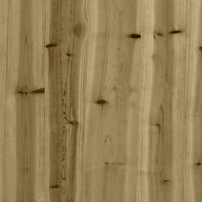 Ulkokukkalaatikko jaloilla 110x31x70 cm kyllästetty mänty - Vuodevaatteet