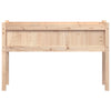 Ulkokukkalaatikko jaloilla 110x31x70 cm täysi mänty - Vuodevaatteet