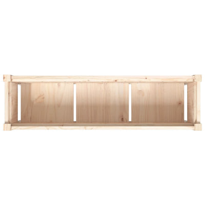 Ulkokukkalaatikko jaloilla 110x31x70 cm täysi mänty - Vuodevaatteet
