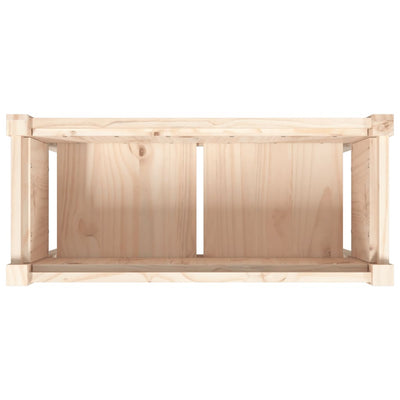Ulkokukkalaatikko jaloilla 70x31x70 cm täysi mänty - Vuodevaatteet