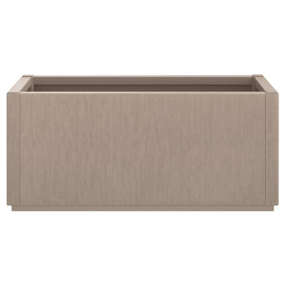 Ulkokukkalaatikko vaaleanruskea 80x36x35 cm PP - Vuodevaatteet