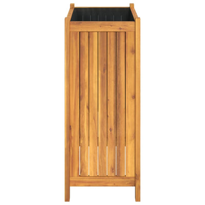 Ulkokukkalaatikko vuorella 54x31x75 cm täysi akasiapuu - Vuodevaatteet