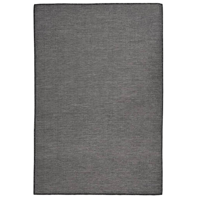 Ulkomatto flatweave 120x170 cm harmaa