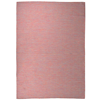 Ulkomatto Flatweave 140x200 cm punainen