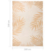 Ulkomatto Flatweave 160x230 cm lehtikuvio