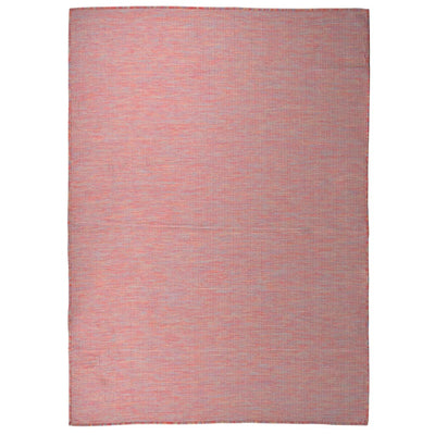 Ulkomatto Flatweave 200x280 cm punainen
