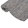 Ulkomatto Flatweave 80x150 cm ruskea ja sininen