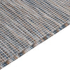 Ulkomatto Flatweave 80x150 cm ruskea ja sininen