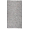 Ulkomatto Flatweave 80x150 cm ruskea ja sininen