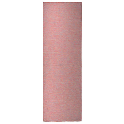 Ulkomatto Flatweave 80x250 cm punainen