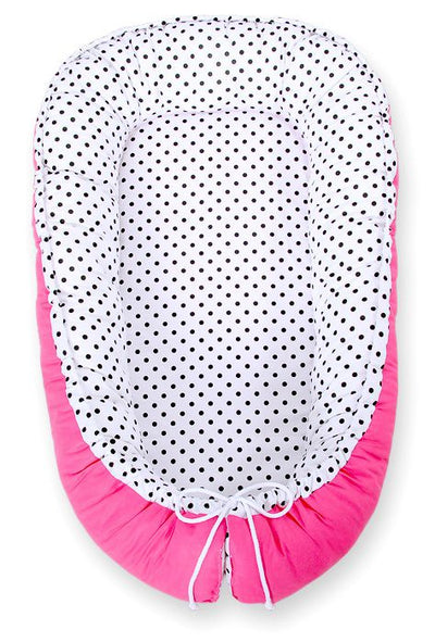 Unipesä - Balck Dots/ Dark Pink