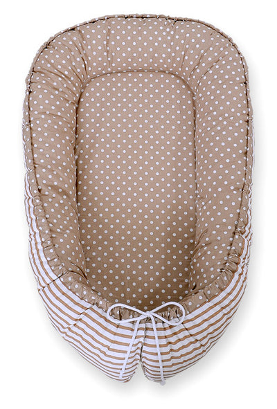 Unipesä - Dots On Brown/ Strips