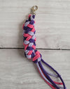 Keppihevosen riimunaru - twine cord - dunkelrosa/violett/dunkellila
