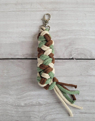 Keppihevosen riimunaru - pistachio/brown/light beige