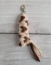 Keppihevosen riimunaru - pastel pink/ brown/ light beige