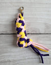 Keppihevosen riimunaru - light pink/dark purple/yellow