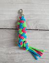 Keppihevosen riimunaru - light green/turquoise/dark pink