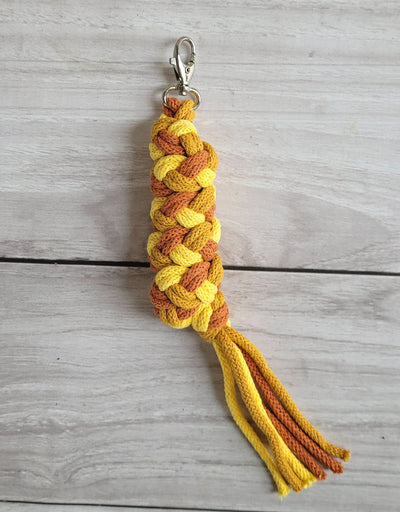 Keppihevosen riimunaru - yellow/mustard/ terracotta
