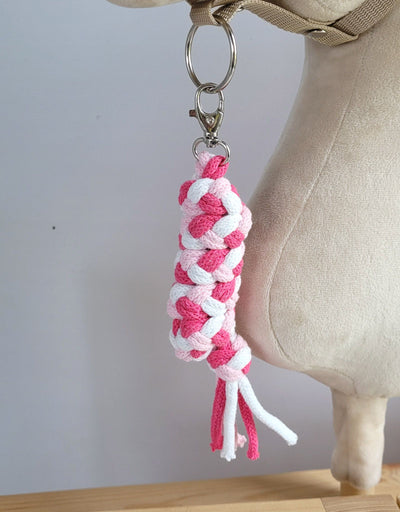 Keppihevosen riimunaru - light pink/dark pink/white