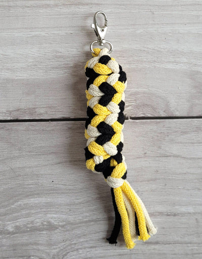 Keppihevosen riimunaru - yellow/ cream/ black