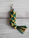 Keppihevosen riimunaru - mustard/ green/ bottle green