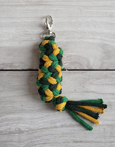 Keppihevosen riimunaru - mustard/ green/ bottle green