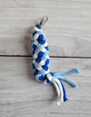 Keppihevosen riimunaru - blue/ cornflower/white