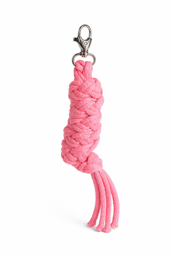 Super Hobby Horse - Hobby Horse talutushihna kaksinkertaisesta narunyöristä neon pinkki