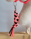 Super Hobby Horse - Hobby Horse -riimunnaru kaksinkertaisesta nyöristä neonpinkki/musta