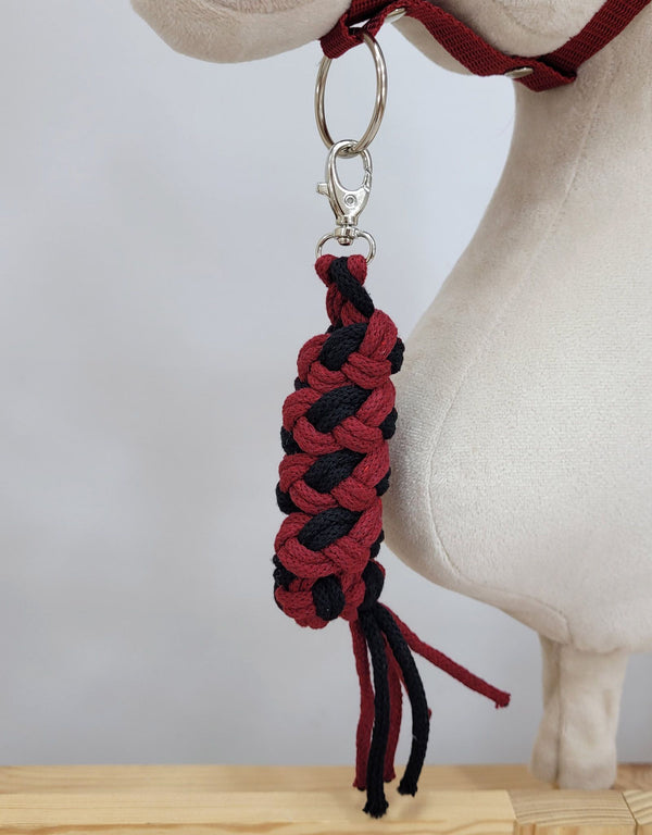 Super Hobby Horse - Hobby Horse -riimunnaru kaksinkertaisesta nyöristä musta-burgundi
