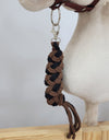 Super Hobby Horse - Hobby Horse -talutin kaksinkertaista narua musta-ruskea