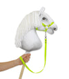 Super Hobby Horse - Hobby horse -ohjat nauhanauhaa, neonvihreä
