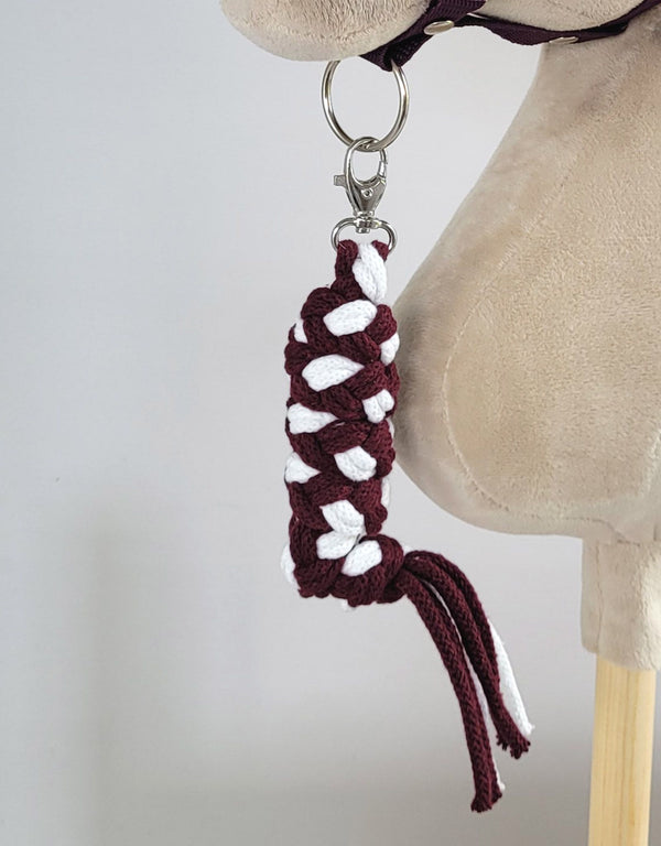 Super Hobby Horse - Hobby Horse -riimunnaru kaksoisnyöristä valkoinen-luumu