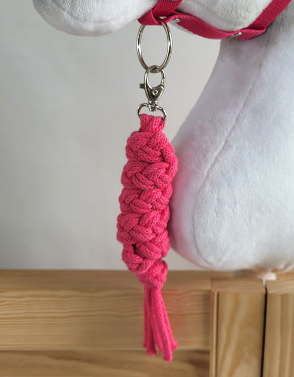 Super Hobby Horse - Hobby Horse -riimunnaru kaksinkertaisesta nyöristä tummanpinkki