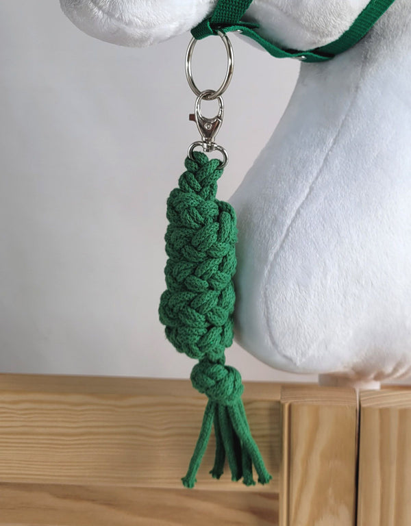 Super Hobby Horse - Hobby Horse A3 -riimu ja narusta tehty riimunnaru, vihreä