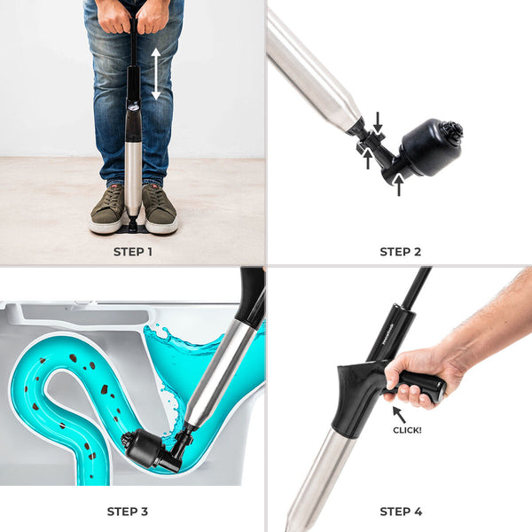 Korkeapaineinen paineilmapumppu viemäreille InnovaGoods