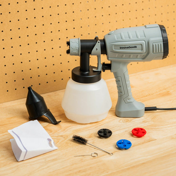 InnovaGoods Elektroninen Maaliruisku 1 L 500 W
