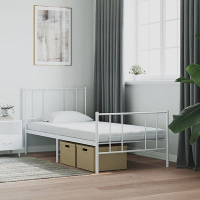 Vaahtomuovipatja valkoinen 90x200 cm 7 vyöhykettä kovuus 20 ILD